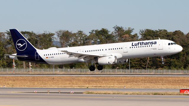 D-AIDA:Airbus A321:Lufthansa